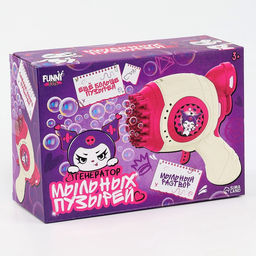 Генератор мыльных пузырей Зайчик, розовый, 18?10?18 см - Funny toys фото 13