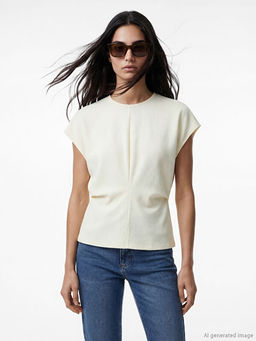 Bisiklet Yaka B?zg?l? Bluz