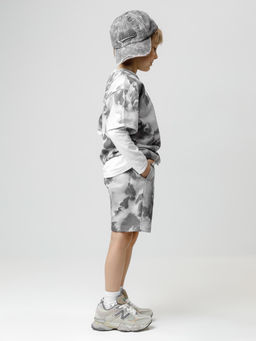 КР 400840/речной перламутр,размытая фактура к628 шорты для мал