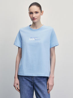 Футболка из хлопка / Zarina  фото 3