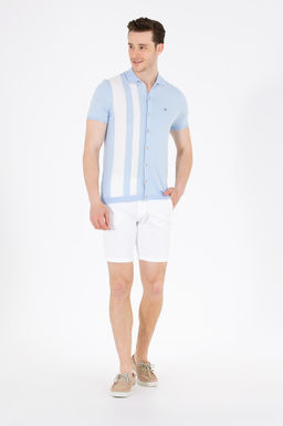 Мужской голубой свитер - U.s. polo assn фото 4