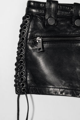 KATE MOSS X ZARA LEATHER SHORTS