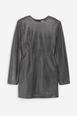 Vestido brillante con hombreras - H&m фото 3