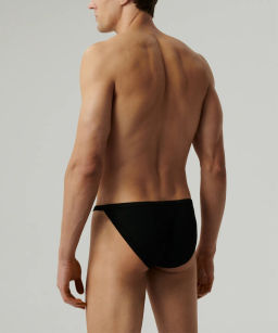 ATLANTIC MP-1587 Трусы танга Micromodal черный  фото 3