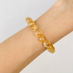 Браслет из Цитрина шарик (Бразилия) - Радуга самоцветов фото 2