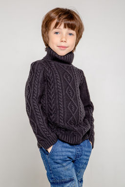 Crockid _ КВ 30122/ш/грифельный джемпер д/мал яс