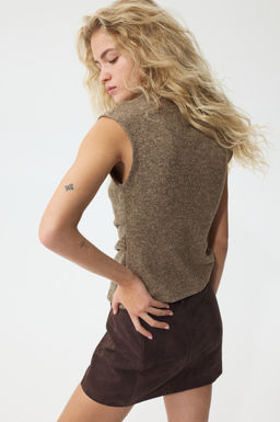 Top sin mangas en punto de canal? - H&m фото 4