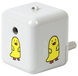 Точилка механическая Schoolformat МИЛАЯ УТОЧКА, корпус пластиковый, ассорти