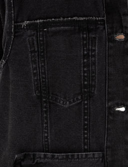 Siyah Slim Fit Jean Ceket - Pierre cardin фото 6