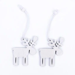 Цена за 3 шт. Елочные игрушки Олени, 2 шт. - Лесная мастерская фото 3