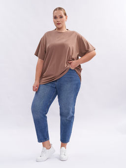 Футболка из хлопка FU21002BRW19 - Артесса фото 6