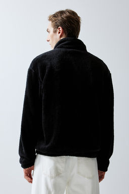Chaqueta de borreguito con cremallera Loose Fit - H&m фото 3