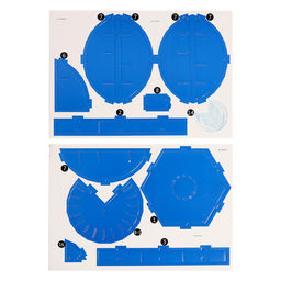 Конструктор из пенокартона Строение Земли - Эврики фото 5