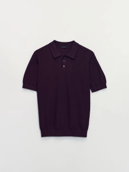 Джемпер поло из текстурного хлопка / Zarina