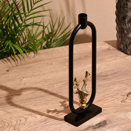 Подсвечник новогодний «Олень», 34 см, металл