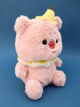 Мягкая игрушка "Banana pig", pink, 22 см