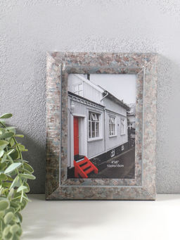 Фоторамка пластик 10х15 см "Марокканская мозаика" оттенки коричневого 19,8х15х2 см