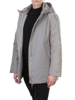 6021 GRAY Куртка демисезонная женская DATURA (100 гр. синтепон) - Fashion фото 7