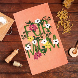 Цена за 2 шт. Полотенце кухонное Доляна For mom, 35х60 см, 100% хлопок, 160г/м2