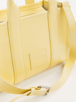 Женский тоут CALZETTI CLER MINI Артикул 3954060, желтый  фото 4