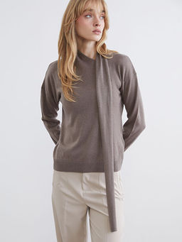 ?al Yaka Kad?n Triko Kazak