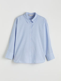 ?izgili Poplin Kad?n G?mlek