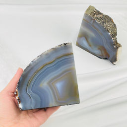 Держатель для книг из Агата (Мадагаскар)