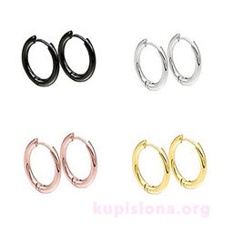Серьги Кольца