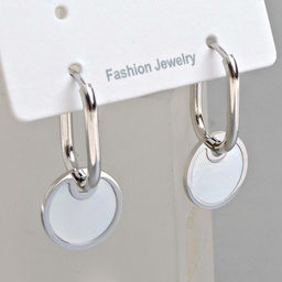 Серьги с замком кольцо арт. 13 3672 (id 276600)
