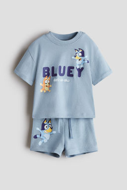 Conjunto estampado de 2 piezas