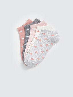 Desenli Kad?n Patik ?orap 5li Paket - Waikiki фото 2