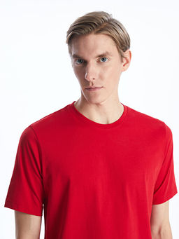 Bisiklet Yaka Penye Erkek Ti??rt