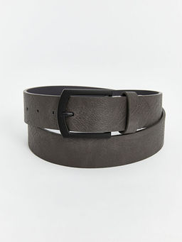 Deri G?r?n?ml? Erkek Kemer 2li