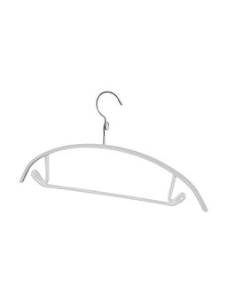 VAL GR-213R11S6 Вешалка мет., 42*23*1.2 см, набор 6 шт., c перекл., крючком д/экон. места, сер., шт - Valiant фото 3