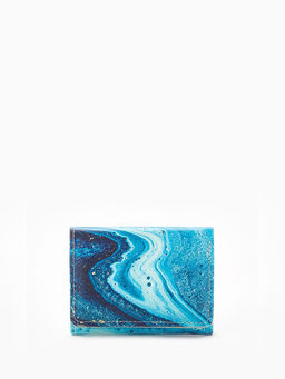 Кошелёк женский на кнопке, 10?1.5?8 см, с принтом, розовый