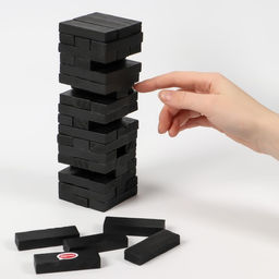 Дженга падающая башня Подставь соседа, 54 бруска, 16+ - Лас играс фото 2