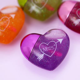 Цена за 24 шт. Блеск для губ «Сердечко», микс цветов и ароматов