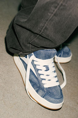 DENIM SNEAKERS - Zara фото 4