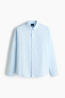 Camisa en mezcla de lino Relaxed Fit - H&m фото 4