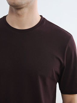 Bisiklet Yaka Penye Erkek Ti??rt