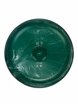 Кашпо для цветов «Микрит», 3.7 л, d=22 см, h=20 см, со вставкой, пластиковое, зелёное