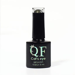 Гель лак для ногтей, CATS EYE, 3-х фазный, 8мл, LED/UV, цвет хамелеон/зеленый (09) - Queen fair фото 7