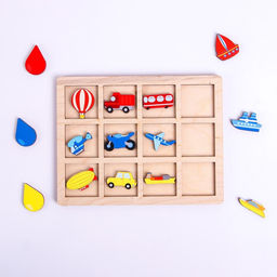 Головоломка. Сортер составной Транспорт - Лесная мастерская фото 3