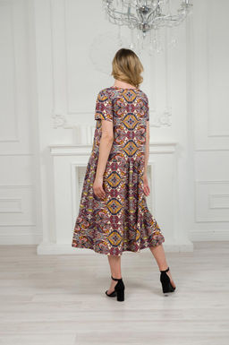 Платье женское из кулирки Кармелита восток - Амадэль фото 17