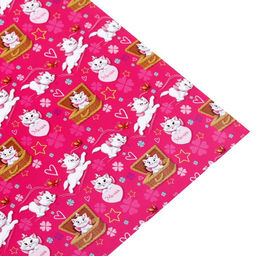 Цена за 10 шт. Бумага упаковочная глянцевая «Милая», 70x100 см, Коты аристократы