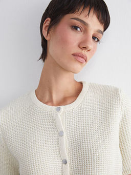 Bisiklet Yaka Ajurlu Kad?n Triko H?rka