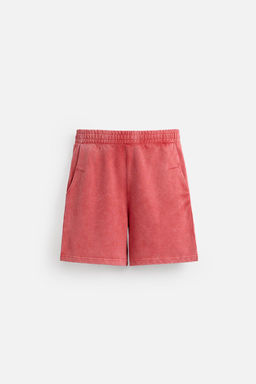 RELAXED FIT JOGGER BERMUDA SHORTS - Zara фото 7