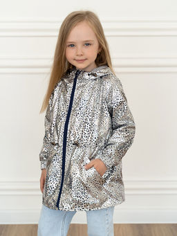 Ветровка для девочки леопард