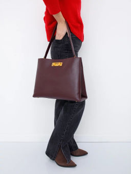 Сумка 1087M wine red Polina&Eiterou