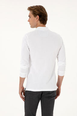 Erkek Beyaz Basic Sweatshirt Sepette S_rpriz _ndirim - U.s. polo assn фото 5